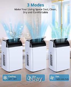 14,000 BTU Air Conditioners Cools Room up to 750 sq. Ft Built-in Dehumidifier