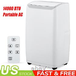 14,000 BTU Portable Air Conditioners Home Room 3-in-1 AC Units/Fan/Dehumidifier