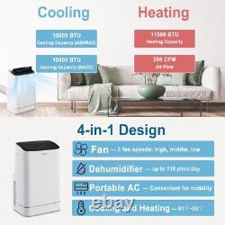 15000 BTU Portable Air Conditioner APP Heating Cooling Remote Control & Fan Mode