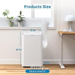 15000 BTU Portable Air Conditioner withDehumidifier &Fan Modes Cools up to 800sq. F
