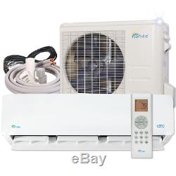 18000 BTU Mini Split Air Conditioner with Heat Pump Remote and Installation Kit