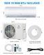 24000 18000 12000 9000 Btu Air Conditioner Mini Split Ac Heat Pump Ductless 230v