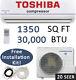 30000 Btu Ductless Air Conditioner, Heat Pump Mini Split 2.5 Ton / 30,000 Btu