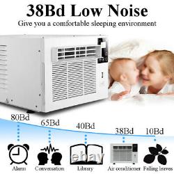 3754 BTU Window Desk Refrigerated Air Conditioner Cooling Heater With Timer Remote