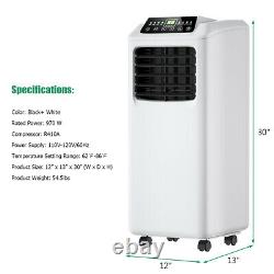 3-In-1 Portable Air Conditioner & Dehumidifier Function Remote with Window Kit