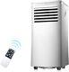 3-in-1 8000 Btu White Portable Air Conditioner Smart Ac Withdehumidifier & Fan App