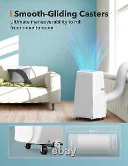 3-in-1 AC 10000 BTU ASHRAE Portable Air Conditioner, Fan, Dehumidifier 300 sq/ft
