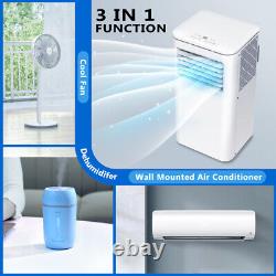 3-in-1 Portable Air Conditioner 10000BTU Dehumidifier Fan A/C Unit with Remote