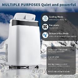 3 in 1 Portable Air Conditioner 10000 BTU AC Unit Dehumidifier Fan with Remote