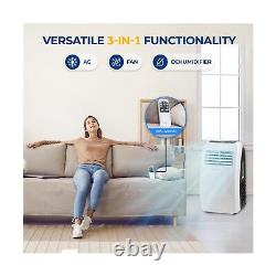 3-in-1 Portable Air Conditioner with Built-in Dehumidifier Function, Fan Mode