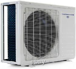 42000 BTU Quad Zone Ductless Split Air Conditioner Heat Pump 9000 x2 + 12000 x2