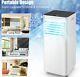 5000btu Portable Air Conditioner 3-in-1 Air Cooler Withdehumidifier &fan Mode Gray