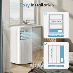 5,000BTU Portable Air Conditioner, Dehumidifier, Fan, 3 in 1 AC with 24-Hour Tim