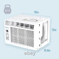 5,000 BTU Window Mounted Air Conditioner & Dehumidifier with Smart Remote Contro