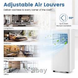 6000 BTU 3-in-1 Portable Air Conditioner Fan Dehumidifier Room With Remote Control