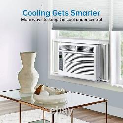6000 BTU Air Conditioner Window AC Unit Dehumidifier and Fan Remote/App Control