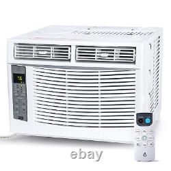 6000 BTU Air Conditioner Window AC Unit Dehumidifier and Fan Remote/App Control