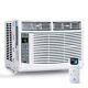 6000 Btu Window Air Conditioner Dehumidifier Auto Restart Ac Unit +remote+wifi