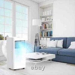 6,000 BTU Portable Air Conditioner Cools 250 Sq. Ft, Dehumidifier, White