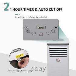 7000 BTU Mobile Portable Air Conditioner Home Cooling Dehumidifier Ventilating