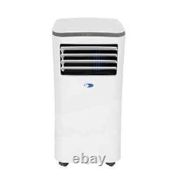 7,000 BTU (10,000 BTU ASHRAE) Portable Air Conditioner, Dehumidifier, White