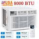 8000btu Smart Window Air Conditioner Dehumidifier Fan Ac Unit Remote/app Control