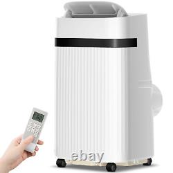 8000 BTU(12000 BTU Ashrae)Portable Air Conditioner/Fan/Dehumidifier 3 Modes Port