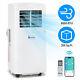 8000 Btu 3-in-1 Portable Air Conditioner Cooling Dehumidifier Fan +remote & Wifi