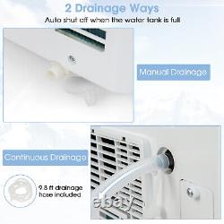 8000 BTU Portable Air Conditioner 3-in-1 AC Unit WithCool Dehum Fan Sleep Mode