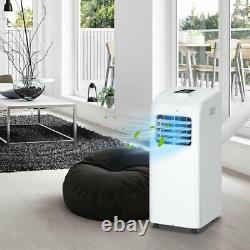 8000 BTU Portable Air Conditioner 4-in-1 Auto Shut-off Cooler Fan & Dehumidifier
