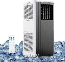 8000 BTU Portable Air Conditioner AC 3in1 Cooler Fan & Dehumidifier 2 Speed