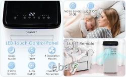 8000 BTU Portable Air Conditioner Bedroom Cooling Dehumidifier with Remote Control
