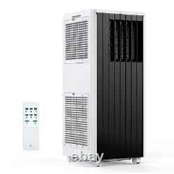 8000 BTU Portable Air Conditioner Cooler Dehumidifier Fan AC Unit, Remote Control