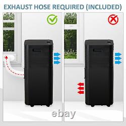 8000 BTU Portable Mobile Air Conditioner Fan forHome Office Cooling Dehumidifier