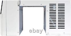 8000 BTU Saddle Window Sill Air Conditioner, 375 Sq Ft Room Low Profile Home AC