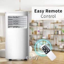 8000 BTU White Portable Air Conditioner Smart AC withDehumidifier & Fan App Home