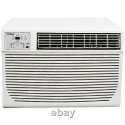 8000 BTU Window AC Unit with 3500 BTU Heat, 115V Compact Air Conditioner with Remote