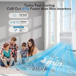 8000 BTU Window Air Conditioner Dehumidifer Inverter AC, Ultra Quiet Energy Star