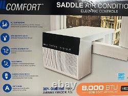 8K BTU Window Sill Saddle Air Conditioner 12,000 BTU(ASHRAE)energy saver mode