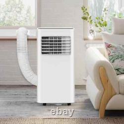 8,000 BTU (5,000 BTU DOE) Quiet Portable Air Conditioner, Dehumidifier, White