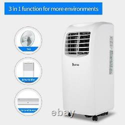 8,000 BTU Portable Air Conditioner & Dehumidifier Function Remote withWindow Kit