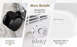 8,000 BTU Portable Air Conditioner Quiet AC Unit Cooling Fan & Dehumidifier Home