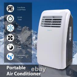 8,000 BTU Portable Air Conditioner With Dehumidifier Fan Modes Cooling System