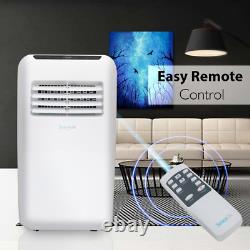 8,000 BTU Portable Air Conditioner With Dehumidifier Fan Modes Cooling System