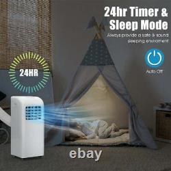 8,000 BTU Portable Air Conditioner with Dehumidifier Function Stay Cool