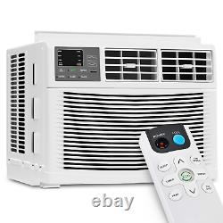 8,000 BTU Window Air Conditioner 6Mode Dehumidifier Ultra Quiet AC Unit withRemote