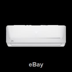 9000 BTU 110V Ductless Mini Split Air Conditioner Heat Pump WiFi Ready with Kit