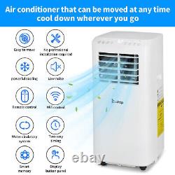 9000 BTU 3-in-1 Portable AC Unit Air Conditioner, Cooling, Dehumidifier, Fan, Wifi