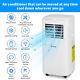 9000 Btu 3-in-1 Portable Ac Unit Air Conditioner, Cooling, Dehumidifier, Fan, Wifi