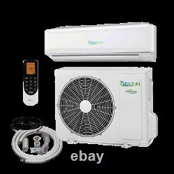 9000 BTU Air Conditioner Mini Split 20 SEER INVERTER AC Ductless Only Cold 110V